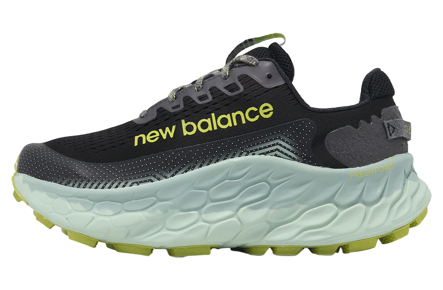 New Balance Fresh Foam X More Trail V3 2E Wide Black / Green