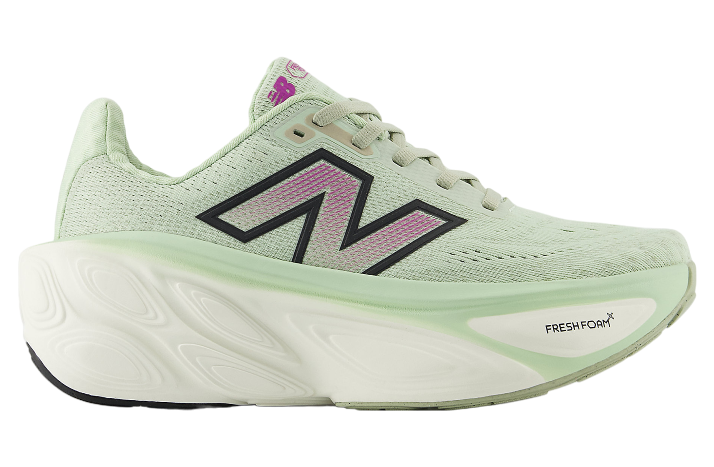 New Balance Fresh Foam X More v5 WMNS Natural Mint / Purple Fuchsia