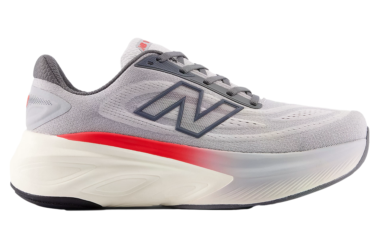 New Balance Fresh Foam X More v6 Grey Matter True Red