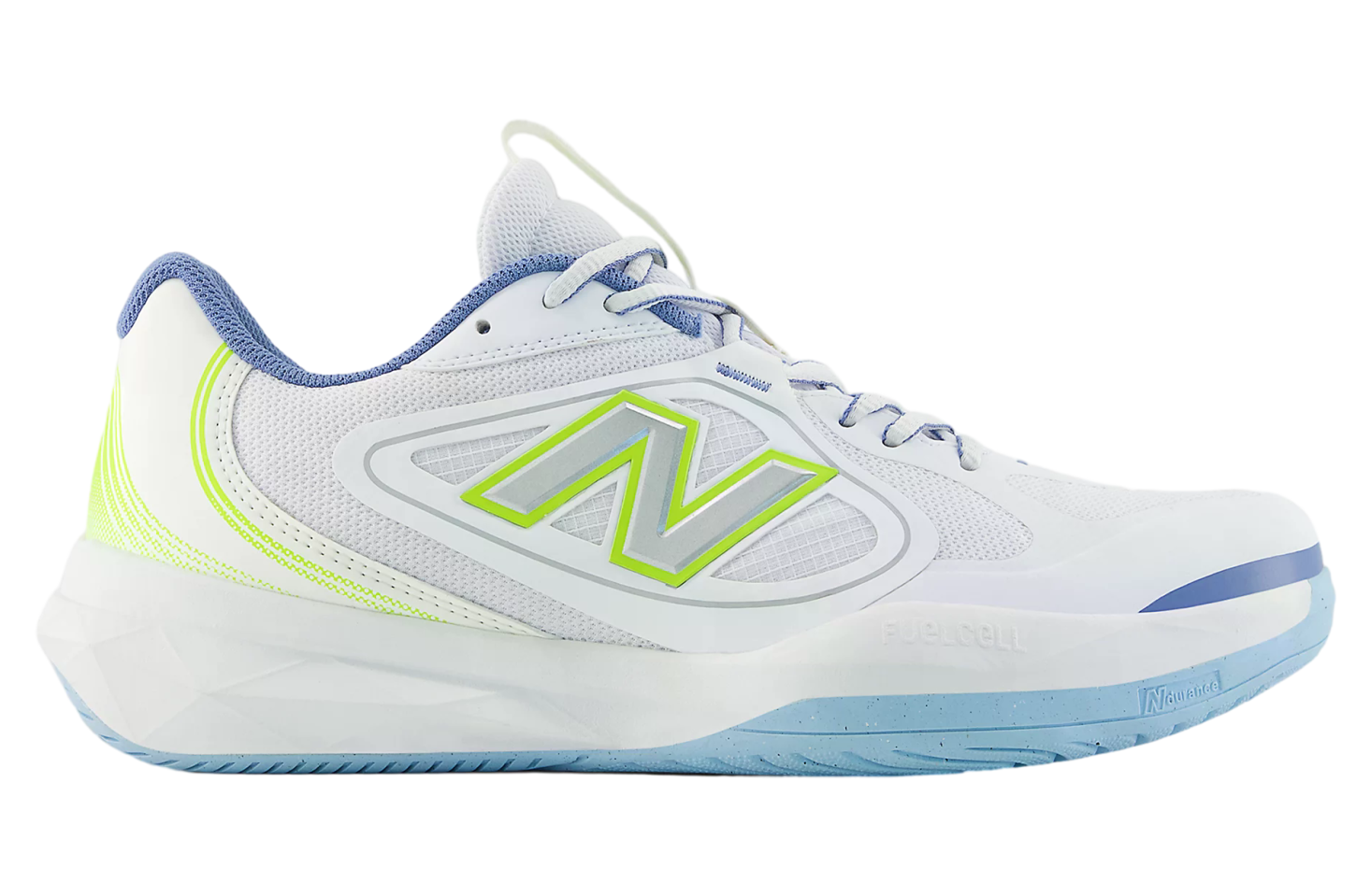 New Balance Fuelcell 796v5 Pickleball White / Alkaline Green