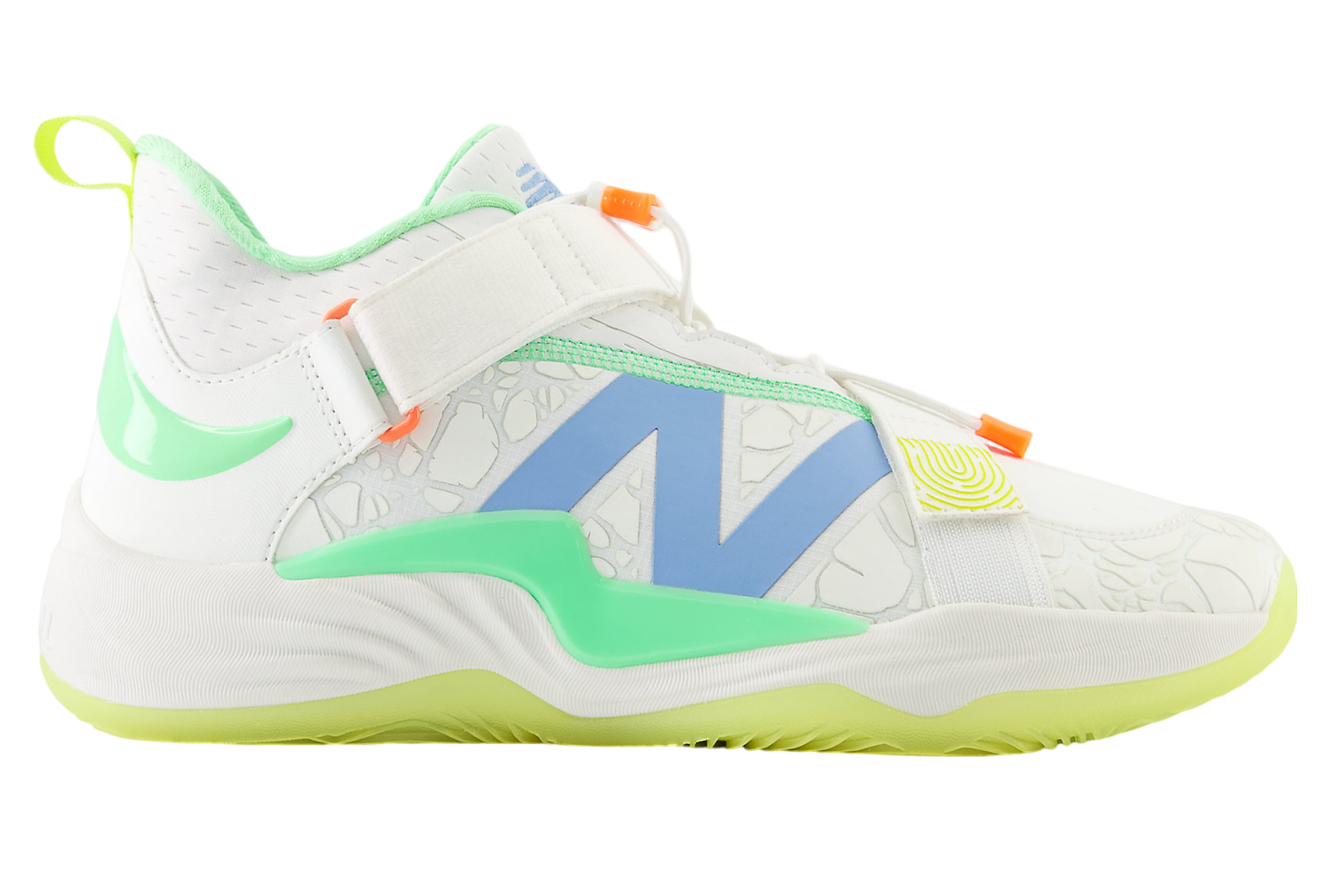 New Balance Fuelcell Lindor 2 Pre-game Optic White / Neon Dragonfly