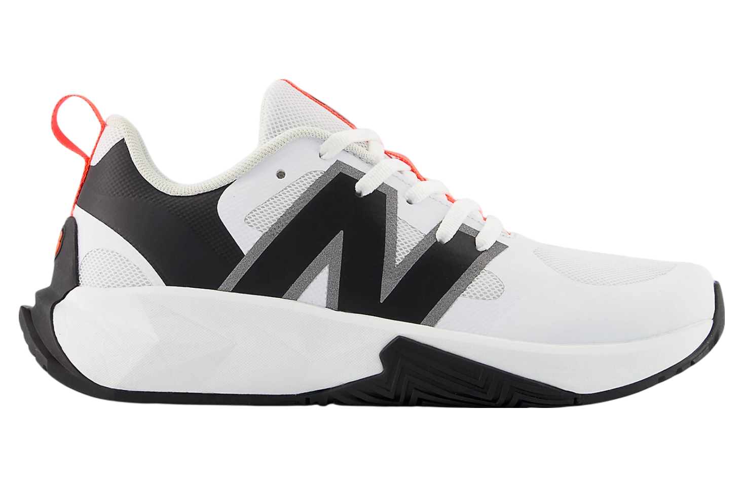 New Balance Fuelcell Play GS White / Urgent Red