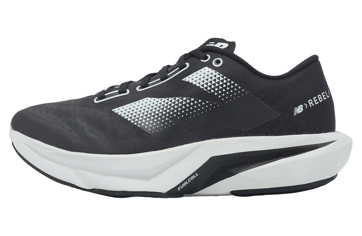 New Balance FuelCell Rebel V4 2E Wide Black / White - Feb