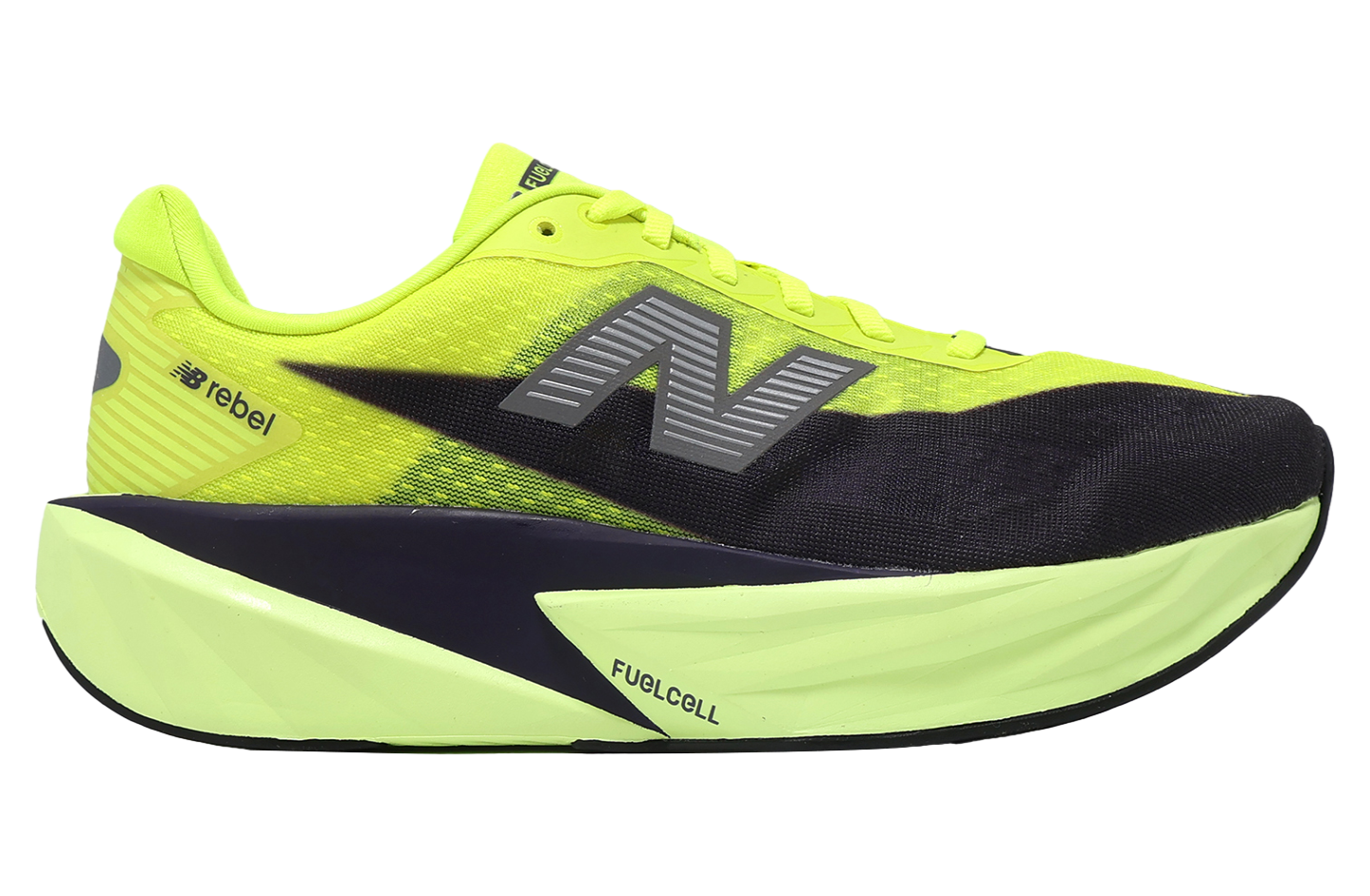 New Balance FuelCell Rebel V4 2E Wide Yellow / Black