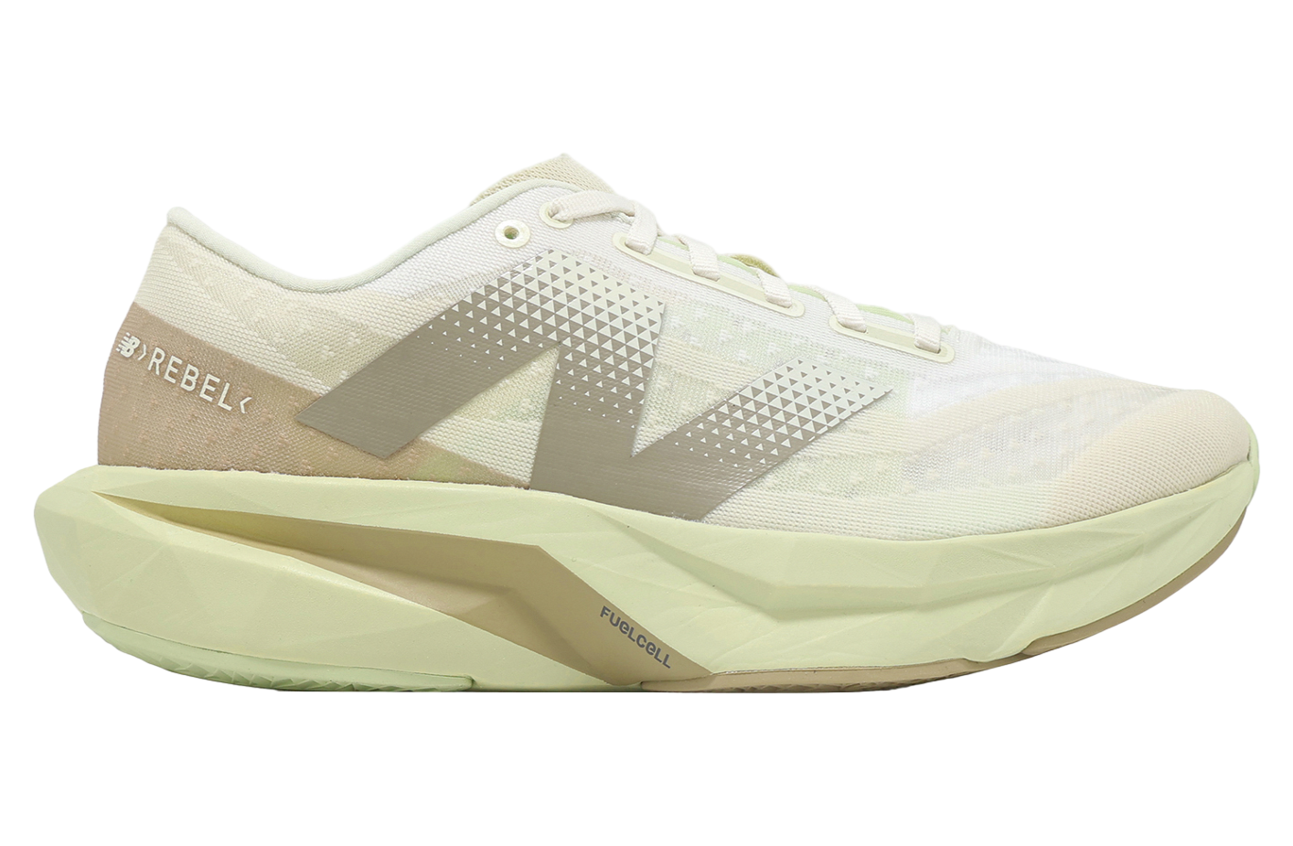 New Balance FuelCell Rebel V4 Beige / Green
