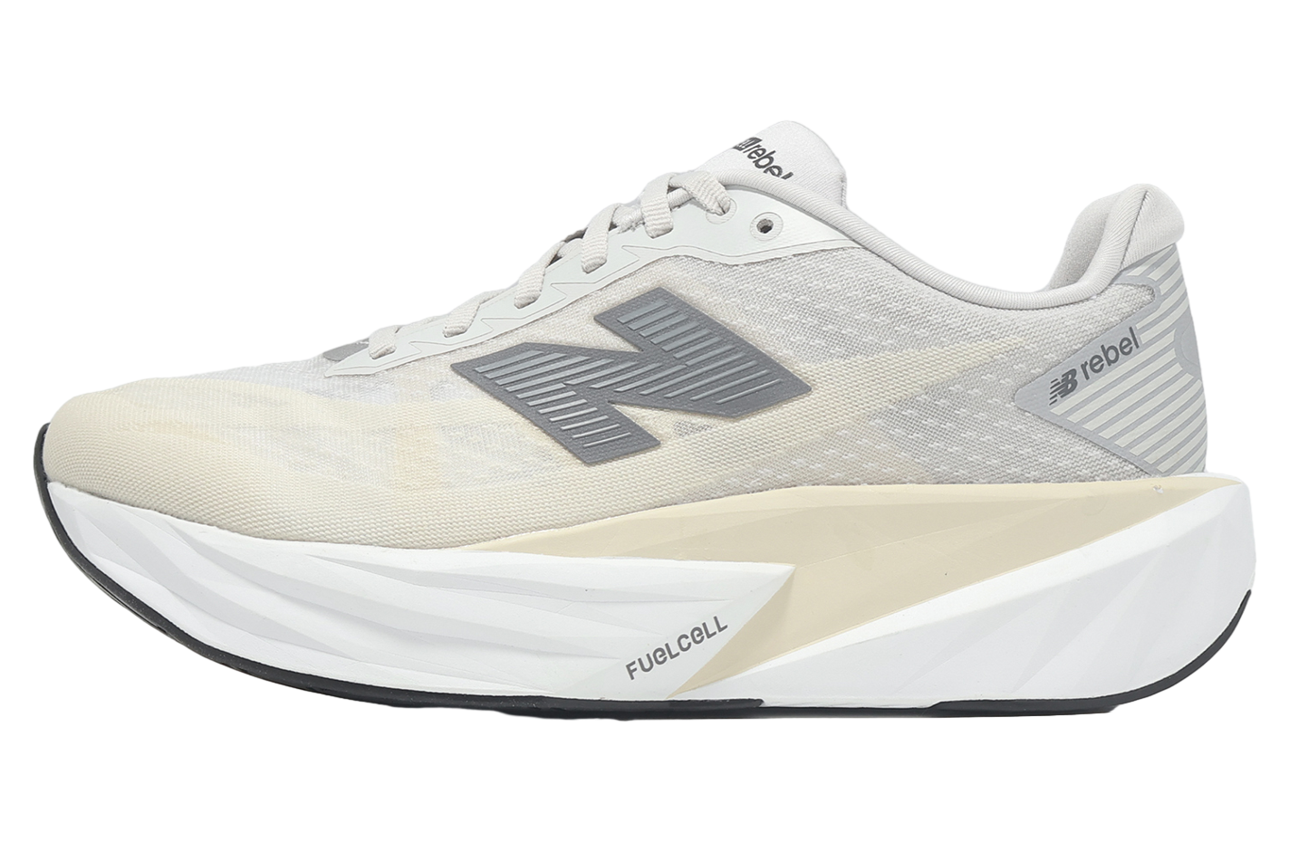 New Balance FuelCell Rebel V5 2E Wide Grey Matter / Linen
