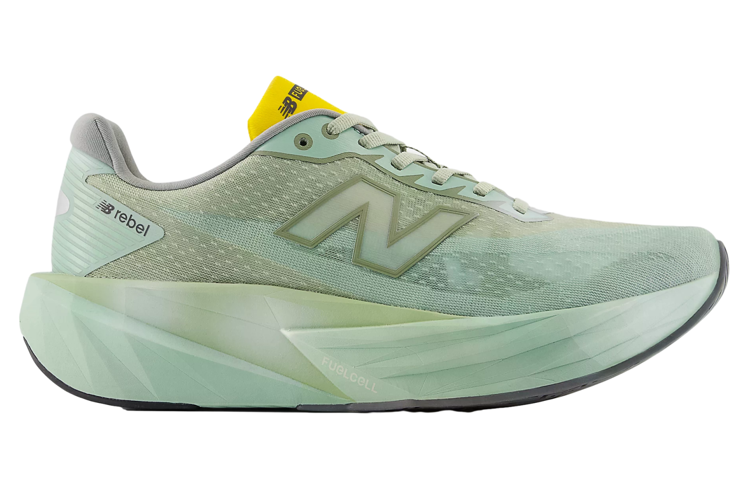 New Balance Fuelcell Rebel v5 Garter Snake / Mosaic Green