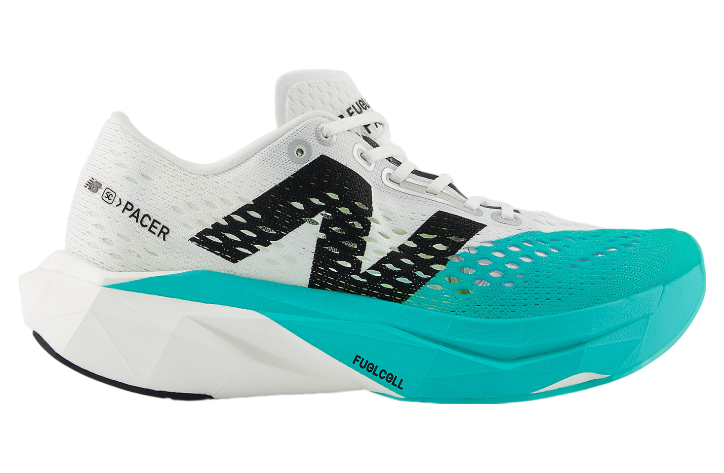 New Balance Fuelcell Supercomp Pacer v2 WMNS White / Cyber Jade