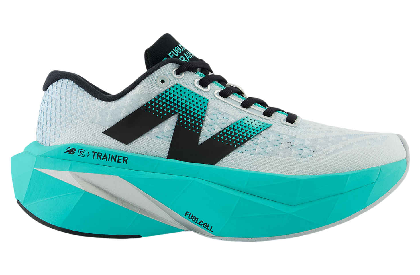 New Balance Fuelcell Supercomp Trainer v3 WMNS White / Cyber Jade