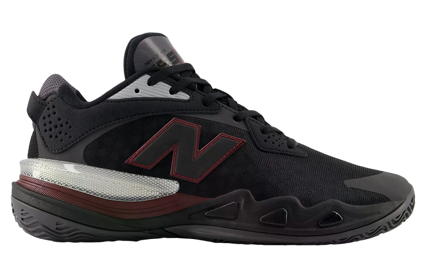 New Balance Hesi Low V2 Black / Classic Crimson