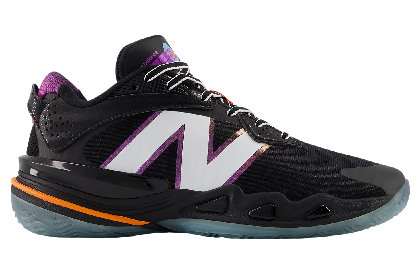 New Balance Hesi Low V2 Black / Passion Fruit