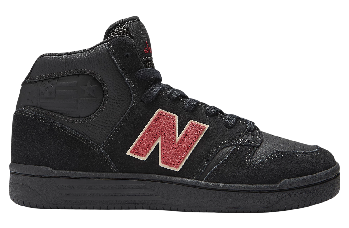 New Balance Nb Numeric 480 High Black / Red