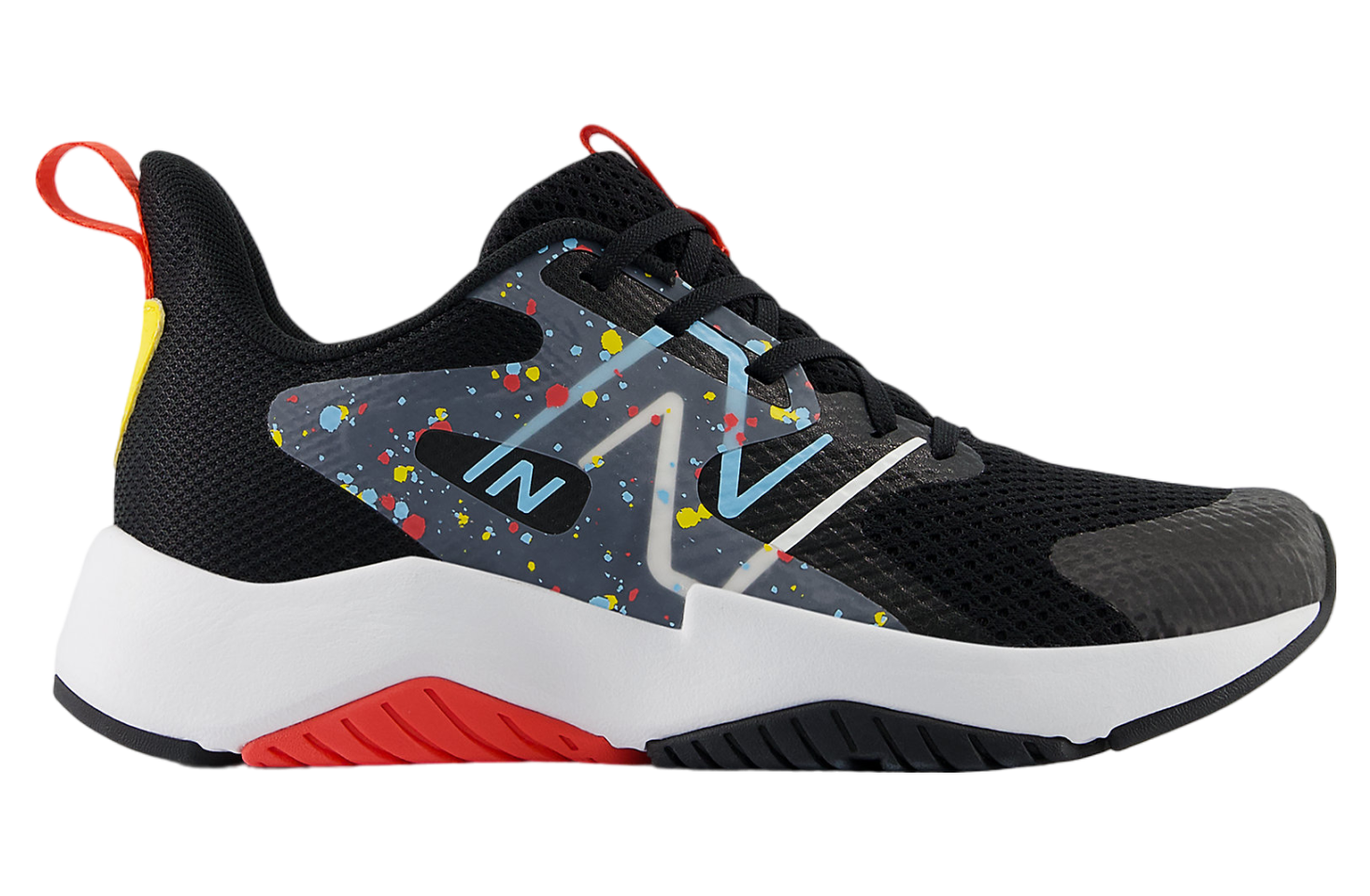 New Balance Rave Run v2 GS Black / Blast Red