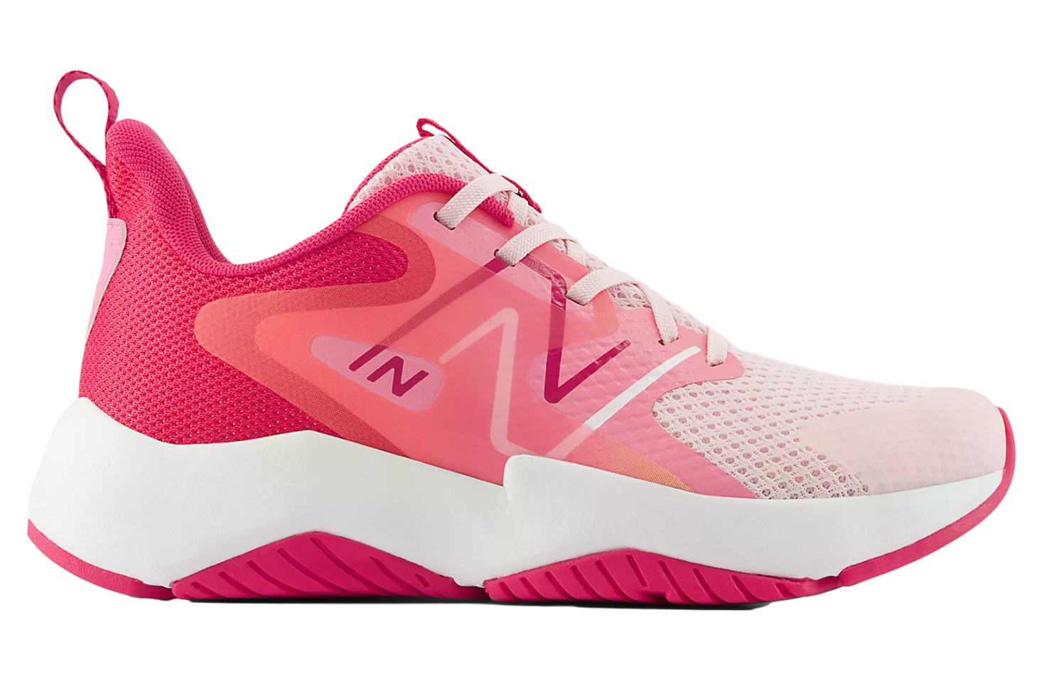 New Balance Rave Run v2 Lace GS Rose Sugar / Carnival Pink