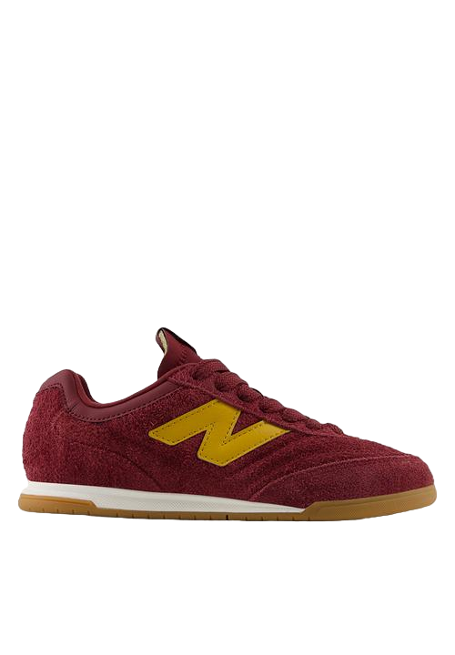 Burgundy and yellow new balance hotsell