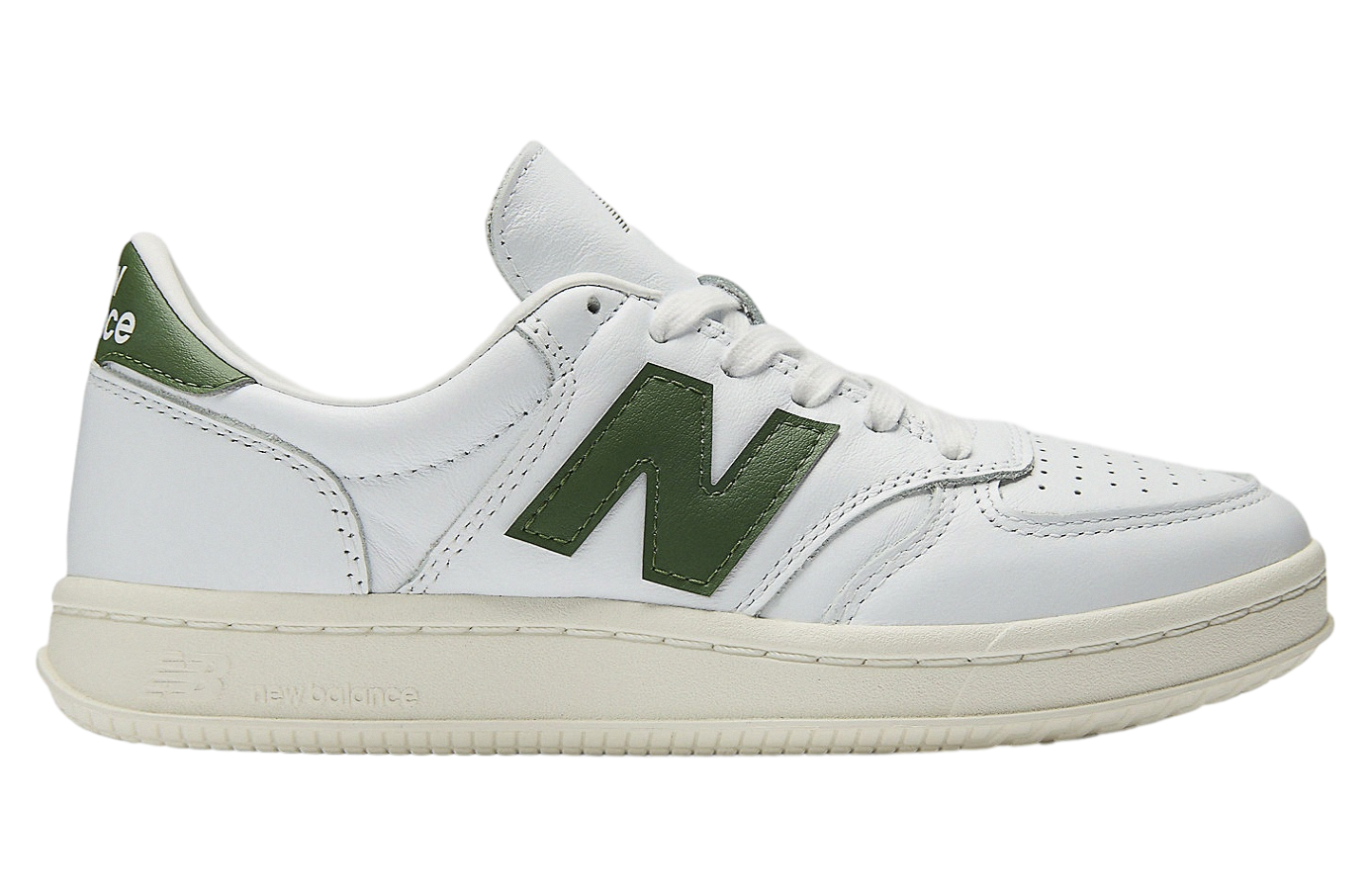 New Balance T500 White / Green - Oct 2025 - CT500CLCD