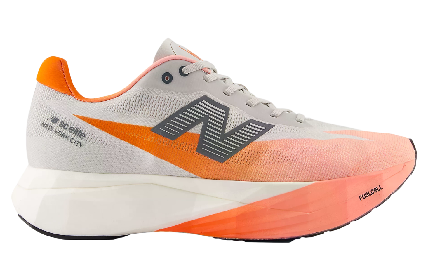 New Balance Tcs Nyc Marathon Fuelcell Supercomp El… Grapefruit / Grey Matter