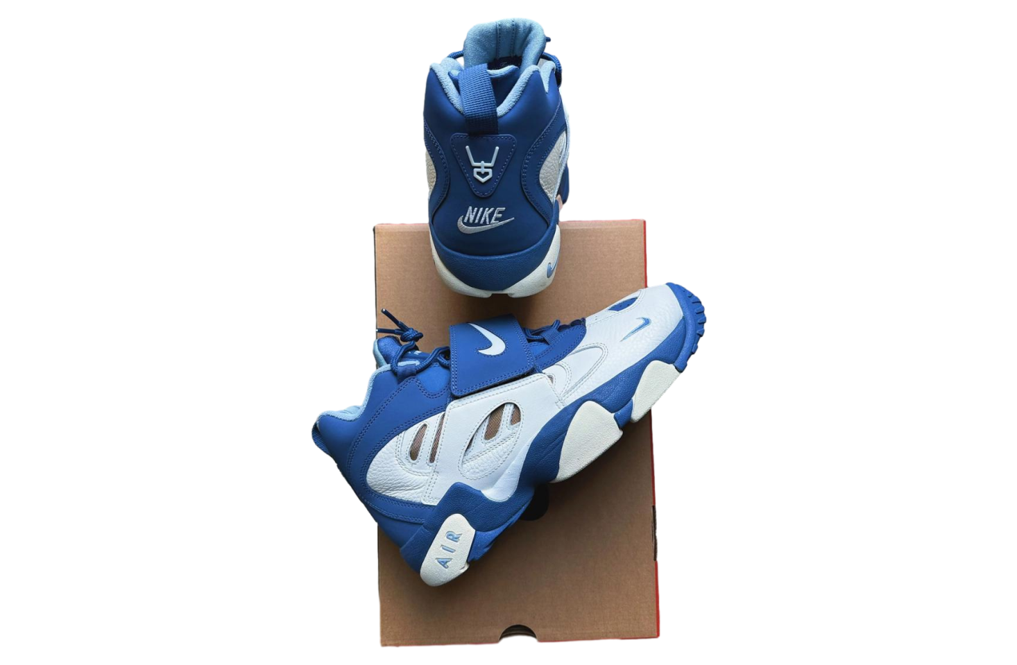 Nike Air Diamond Turf 2 Kansas City Royals Honors Deions Baseball Roots Sail / Blue Grey