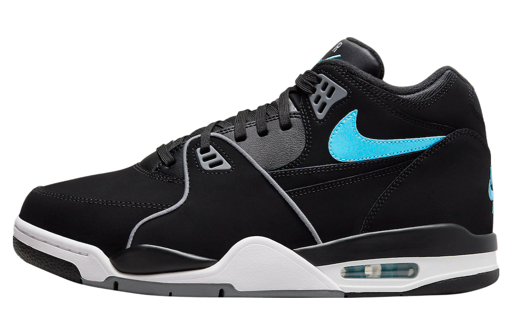 Nike Air Flight 89 Black Noise Aqua