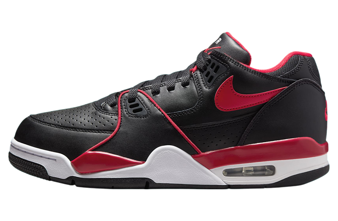 Nike Air Flight 89 Low Black / Gym Red