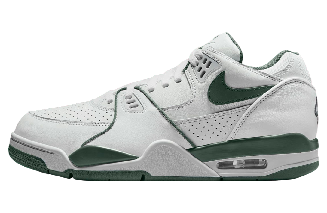 Nike Air Flight 89 Low White Gorge Green Oct 2024 FQ8256 101 KicksOnFire