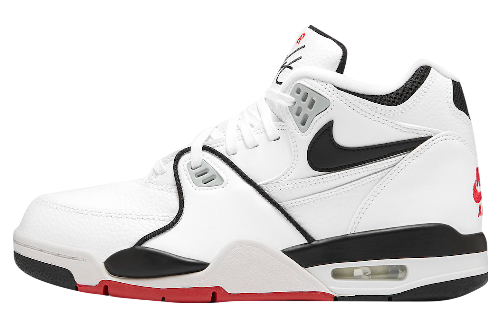 Nike Air Flight 89 White Black University Red