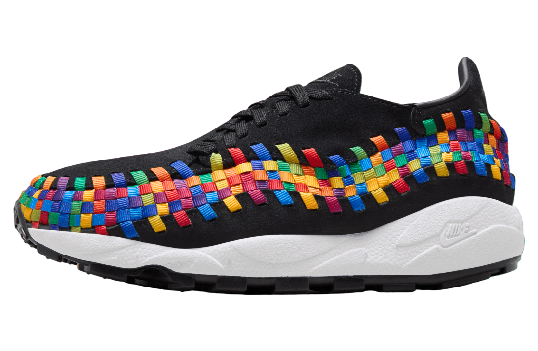 Nike Air Footscape Woven Rainbow Black