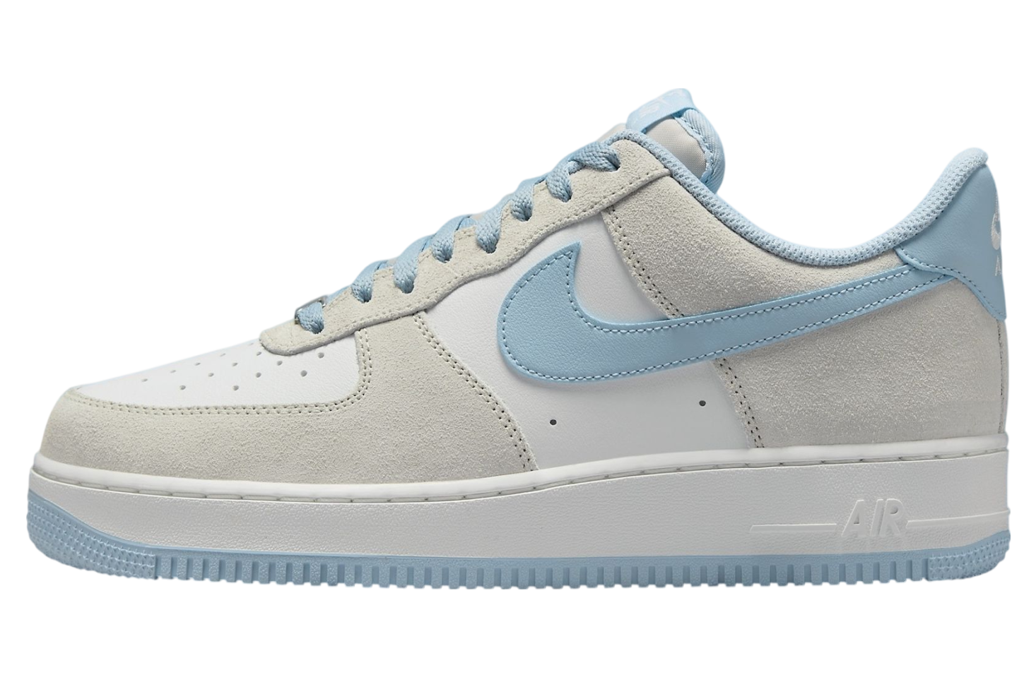 Nike Air Force 1 07 Lv8 Light Bone / Light Armory Blue