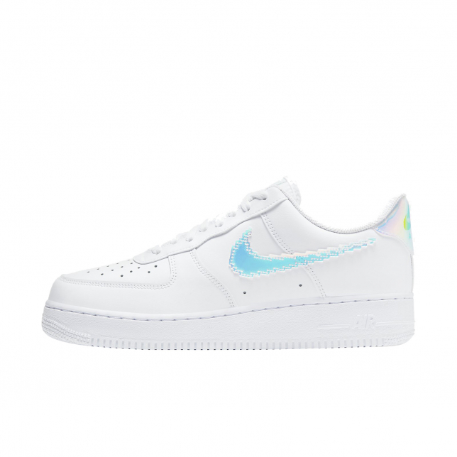 air force 1 white multicolor