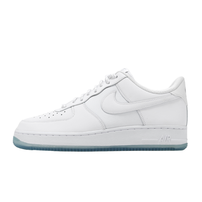 Nike Air Force 1 Low 07 White Ice Blue Sole