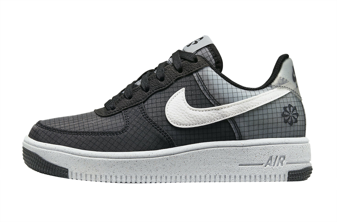 Nike Air Force 1 Crater GS Black Grey DC9326-001