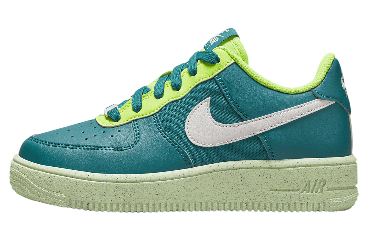 Nike Air Force 1 Crater GS Bright Spruce / Volt