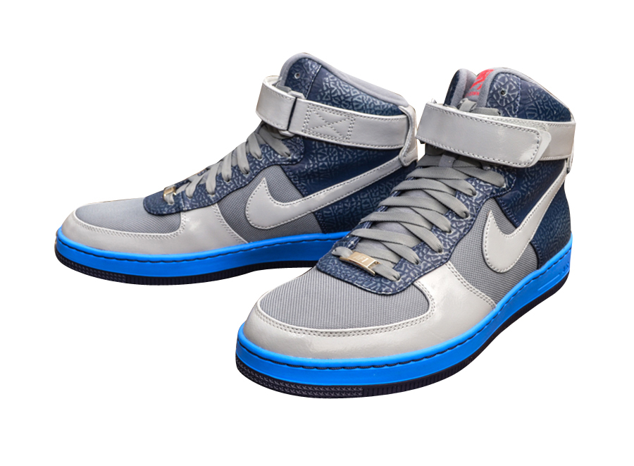 Nike Air Force 1 Downtown High – Cool Grey / Cool Grey - Midnight Navy - Distance Blue 574887001