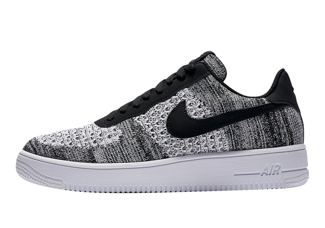 all black flyknit air force 1
