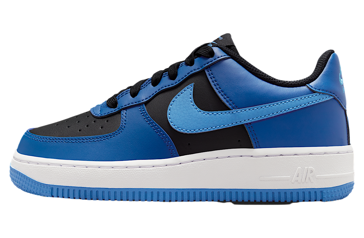 Nike Air Force 1 GS Black / Court Blue