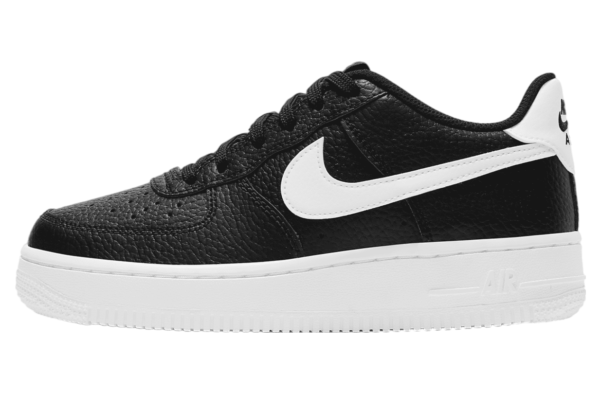 Nike Air Force 1 GS Black / White Check