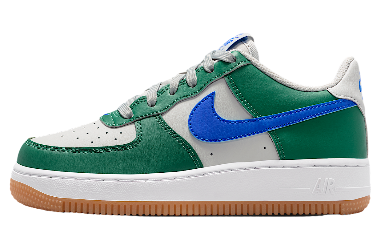 Nike Air Force 1 GS Grey Fog / Evergreen Aura