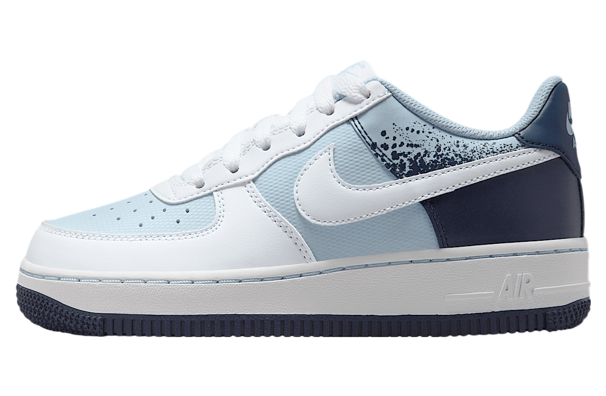Nike Air Force 1 Gs Light Armory Blue / Midnight Navy