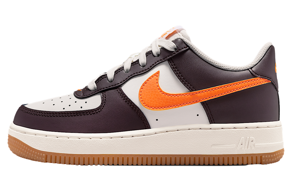 Nike Air Force 1 GS Summit White / Burgundy Ash