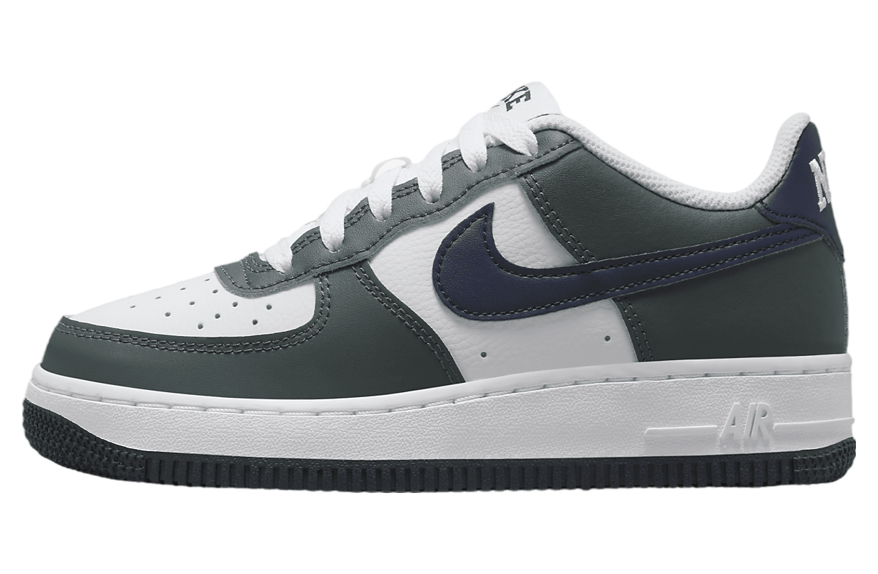 Nike Air Force 1 Gs Vintage Green / Obsidian