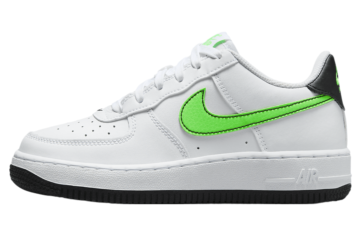 Nike Air Force 1 Gs White / Green Strike