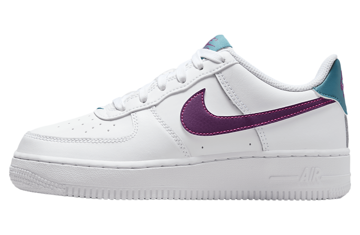 Nike Air Force 1 GS White / Viotech