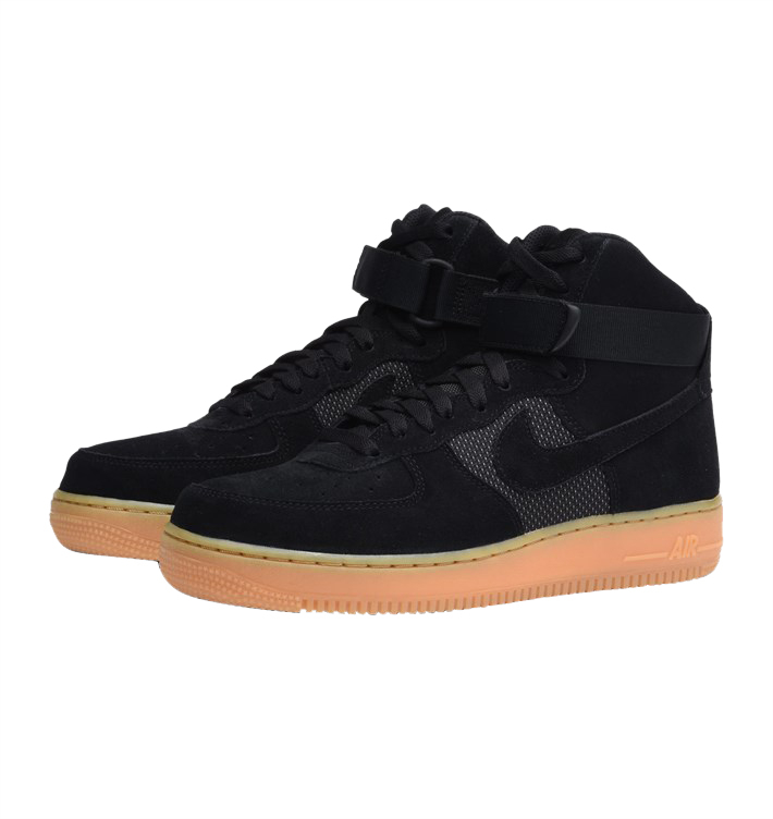 Nike Air Force 1 High Black Gum 806403-003