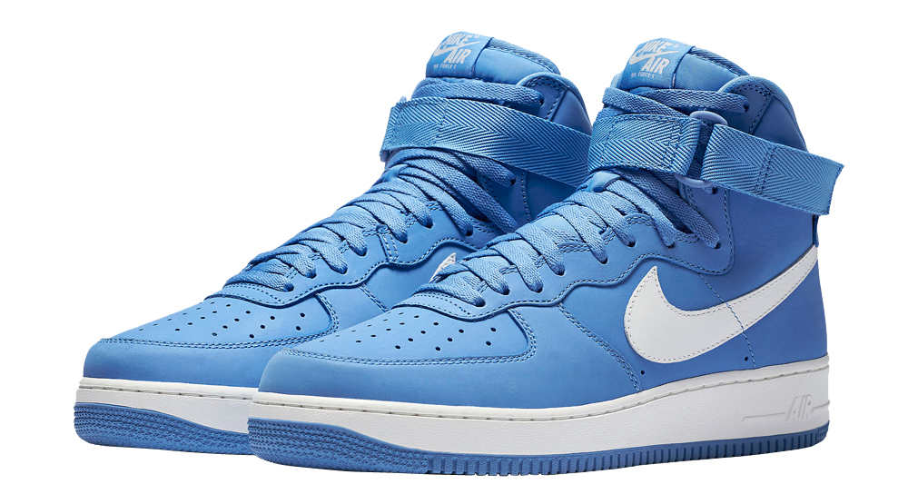 all blue air force ones high