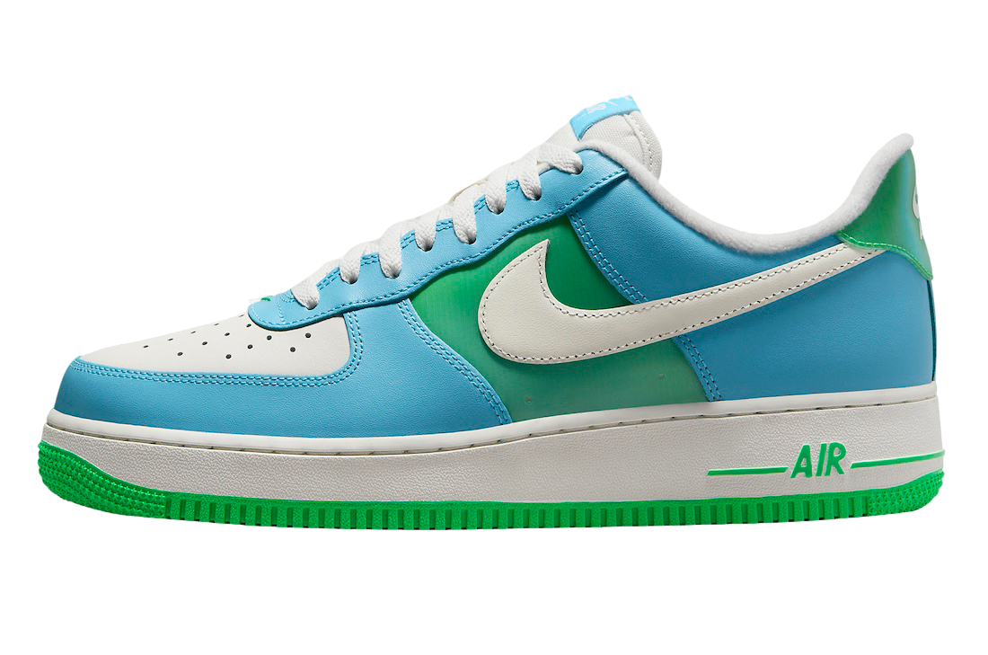 Nike Air Force 1 Low Aquarius Blue Green Shock