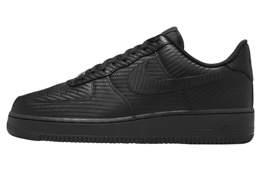 Nike Air Force 1 Low Black Carbon Fiber Mar 2025 HF2886 001 KicksOnFire