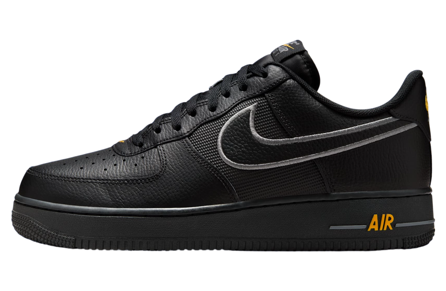 Nike Air Force 1 Low Black / Laser Orange - Apr 2025 - IB7677-001
