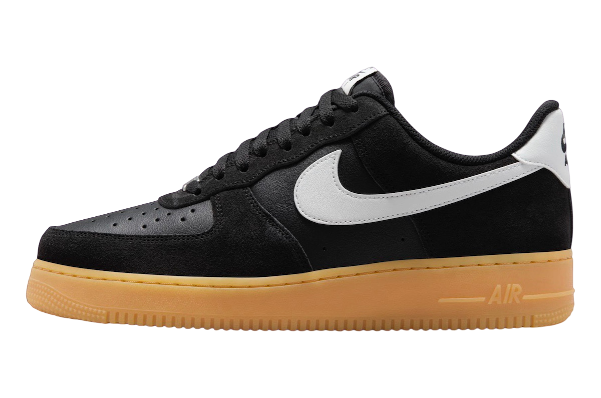 Nike air force ones black suede best sale