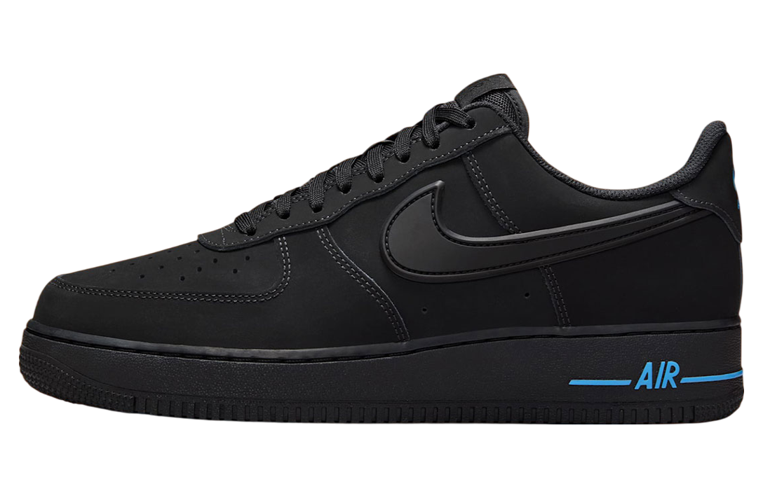 Nike air force 1 black matt best sale