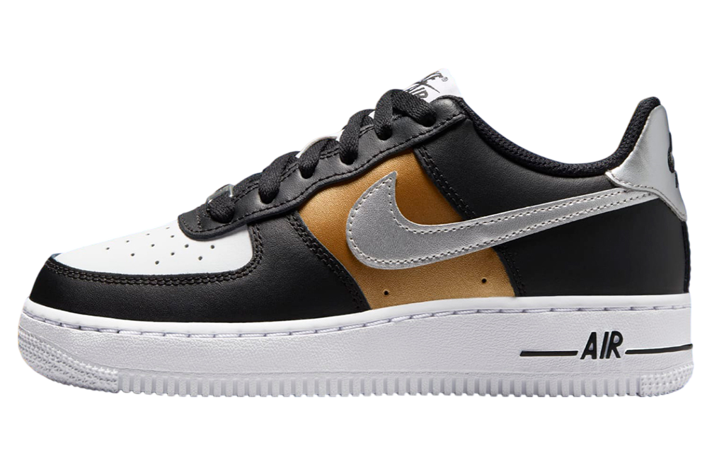 Nike Air Force 1 Low Black / White / Metallic Gold